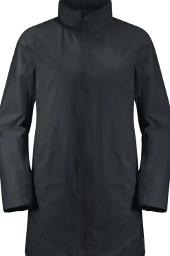 Sale Jack Wolfskin Regenjas Textor Coat W black