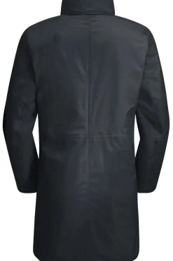Sale Jack Wolfskin Regenjas Textor Coat W black