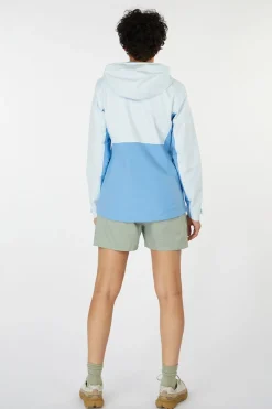 Fashion Jack Wolfskin Regenjas Weiltal 2L Jacket Ice Blue