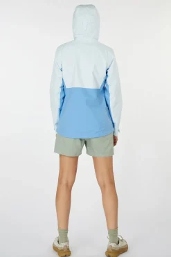 Fashion Jack Wolfskin Regenjas Weiltal 2L Jacket Ice Blue