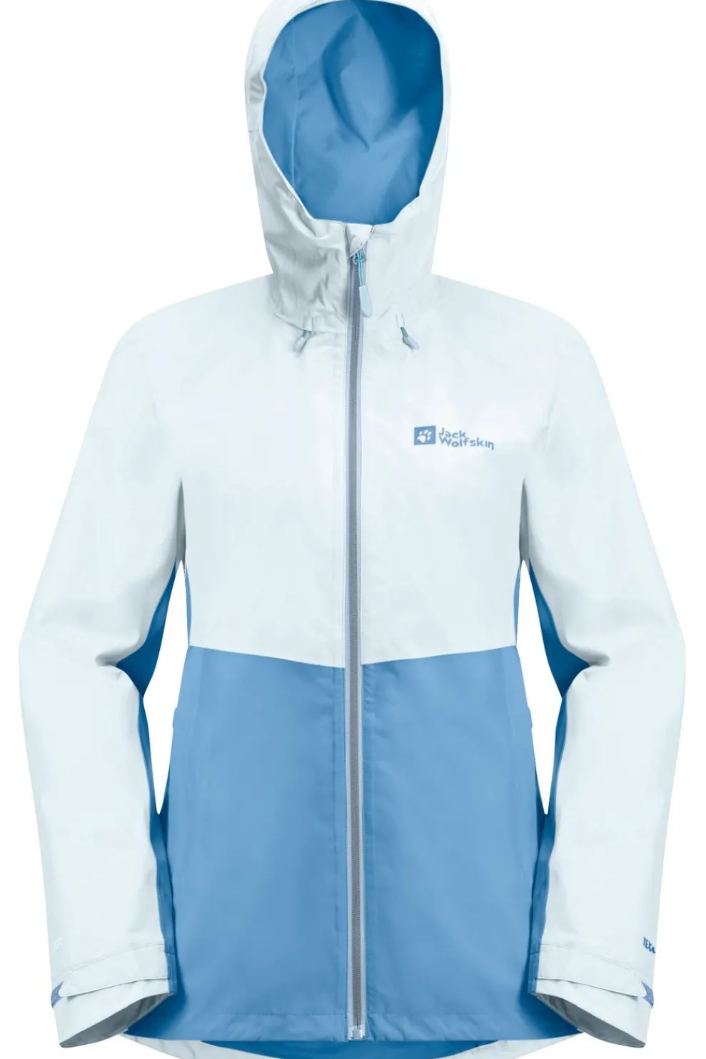 Fashion Jack Wolfskin Regenjas Weiltal 2L Jacket Ice Blue