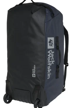 Fashion Jack Wolfskin Reistas All-In Duffle Wheeler 90 dark blue