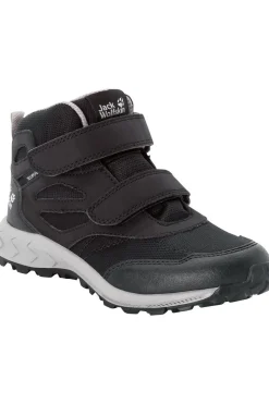 Best Jack Wolfskin Schoen Woodland Texapore Vc Black / Grey
