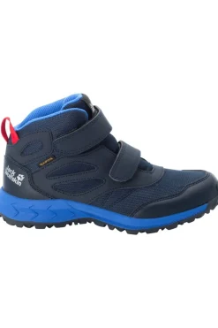 New Jack Wolfskin Schoen Woodland Texapore Vc dark blue / red