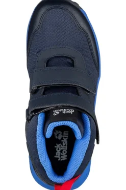 New Jack Wolfskin Schoen Woodland Texapore Vc dark blue / red