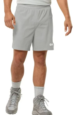 Fashion Jack Wolfskin Short Prelight 2In1 Cool Grey