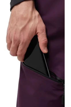 Outlet Jack Wolfskin Skibroek Alpspitze Tour 3L Pants M dark purple