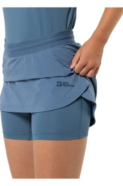 Sale Jack Wolfskin Skort Prelight Chill Skort Elemental Blue