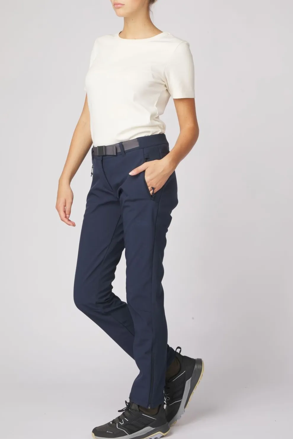 Best Jack Wolfskin Softshell Broek Stollberg Night Blue