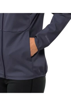 Online Jack Wolfskin Softshell Jas Feldberg Softshell Graphite