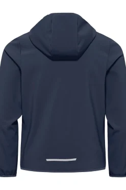 Discount Jack Wolfskin Softshell Jas Fourwinds Jacket Kids Night Blue