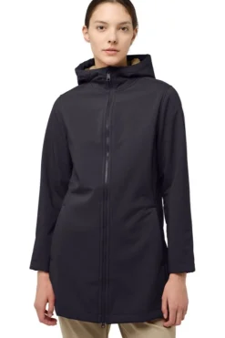 Sale Jack Wolfskin Softshell Jas Windland Coat Dark Navy