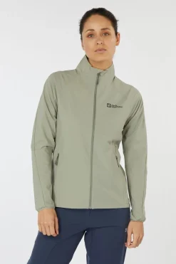 Sale Jack Wolfskin Softshell Jas Prelight Stride Jkt W Mint Leaf