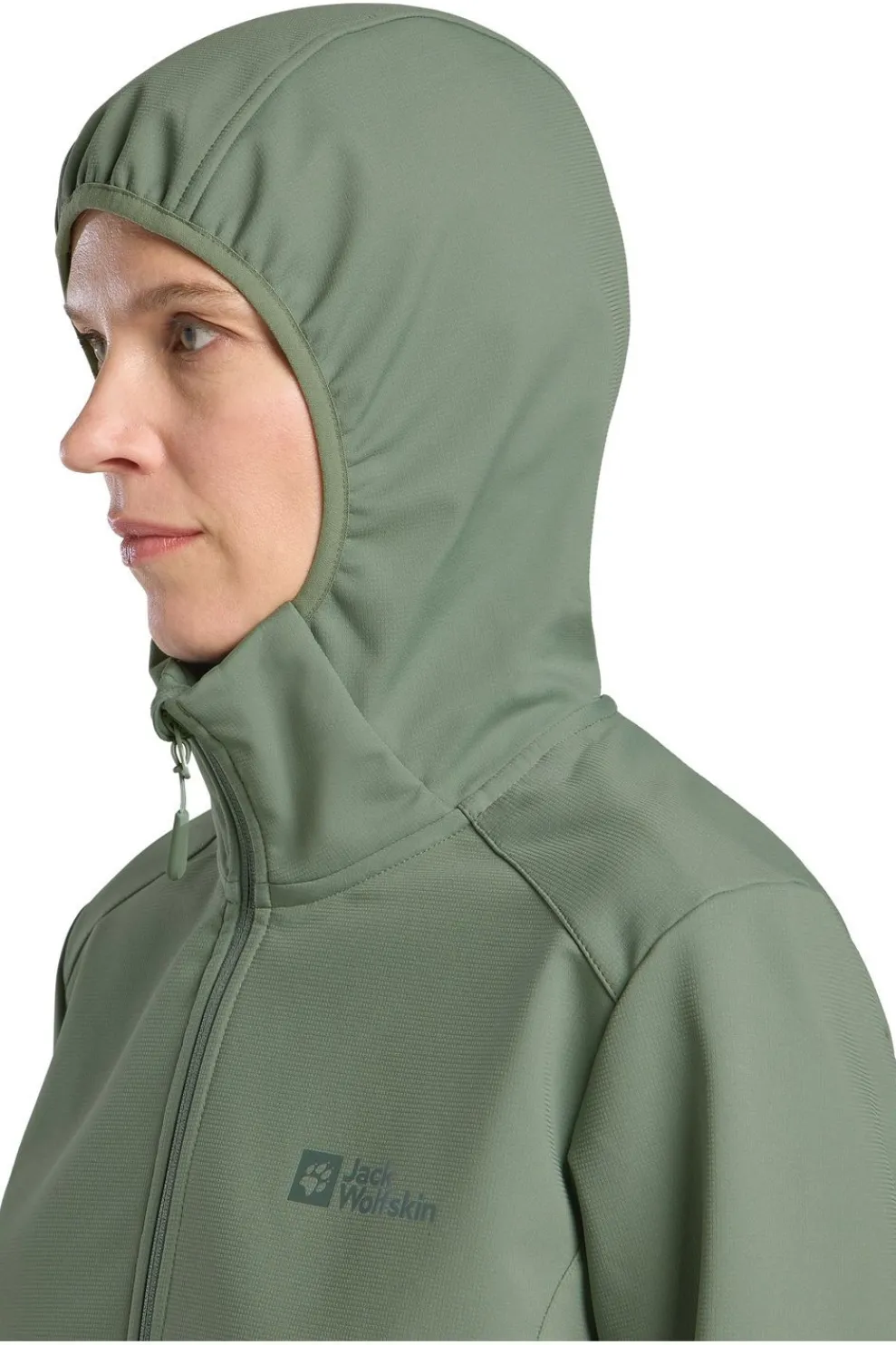 Hot Jack Wolfskin Softshell Jas Bornberg Softshell Eucalyptus