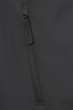 Hot Jack Wolfskin Softshell Jas Fourwinds Jacket Kids Granite Black