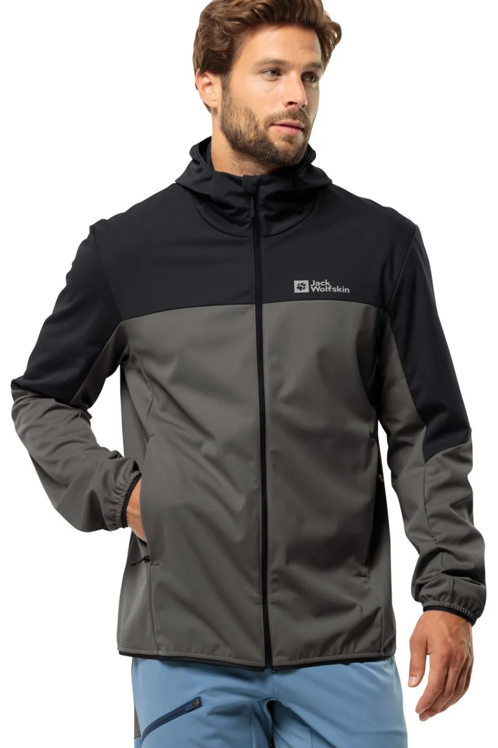 Outlet Jack Wolfskin Softshell Jas Feldberg Softshell Slate