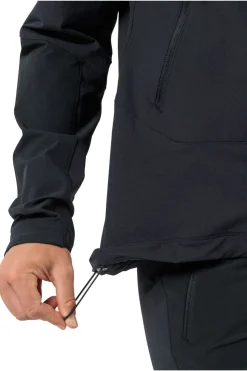 Fashion Jack Wolfskin Softshell Jas Andur Black