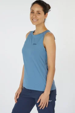 Sale Jack Wolfskin Top Prelight Chill Tank Elemental Blue