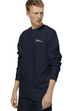 Trui Essential Crewneck M-Jack Wolfskin Discount