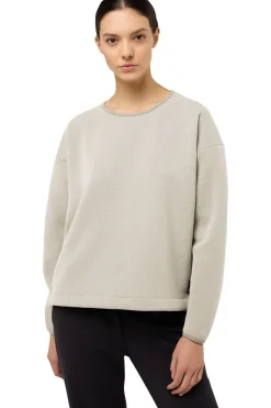 Best Jack Wolfskin Trui Wanderest Pullover W Off White/Ecru