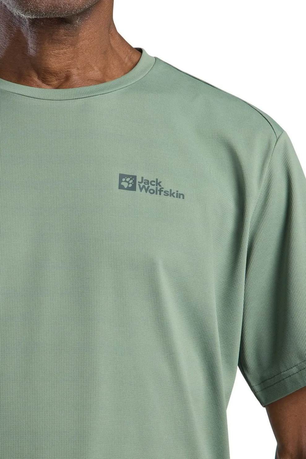 Online Jack Wolfskin T-Shirt Delgami Tee Eucalyptus