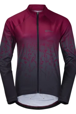 T-Shirt Morobbia Fz L/S Print W-Jack Wolfskin Fashion