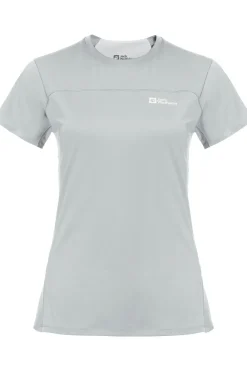 Sale Jack Wolfskin T-Shirt Prelight Chill T Cool Grey