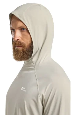 New Jack Wolfskin T-Shirt Prelight Swift Hoodie M Seal