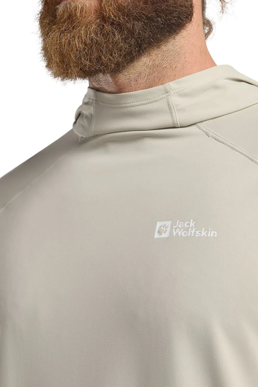 New Jack Wolfskin T-Shirt Prelight Swift Hoodie M Seal