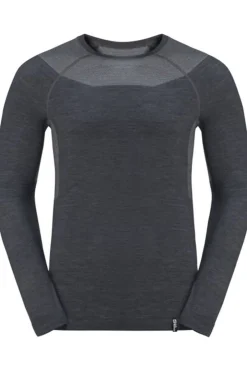 T-Shirt Seamless Wool L/S-Jack Wolfskin Best
