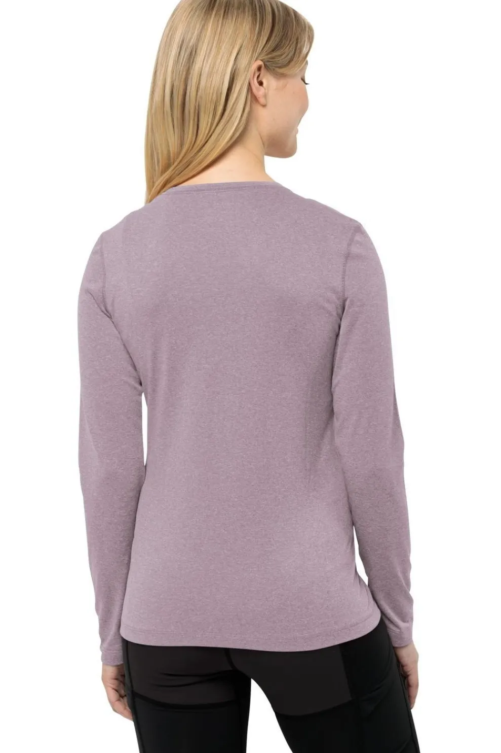 Outlet Jack Wolfskin T-Shirt Sky Thermal L/S mid purple