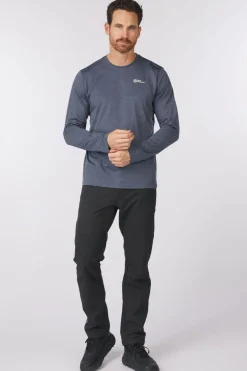 Hot Jack Wolfskin T-Shirt Sky Thermal L/S Midnight Sky