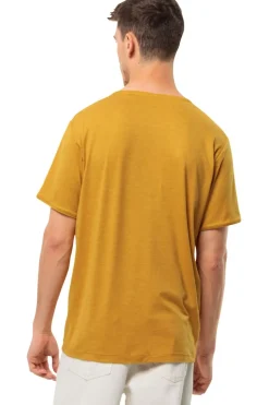 Best Jack Wolfskin T-Shirt Travel Tee Curry