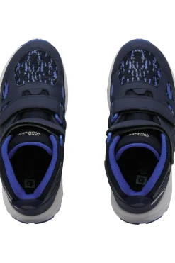 Online Jack Wolfskin Wandelschoenen Woodland 2 Texapore Mid Velcro Kids dark blue/royal blue
