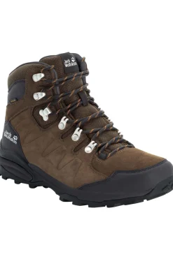 Outlet Jack Wolfskin Wandelschoenen Refugio Texapore brown / phantom