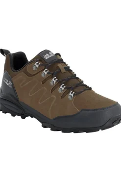 Outlet Jack Wolfskin Wandelschoenen Refugio Texapore Low brown / phantom