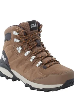 Fashion Jack Wolfskin Wandelschoenen Refugio Texapore brown / apricot