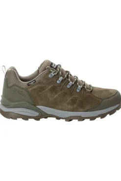 Discount Jack Wolfskin Wandelschoenen Refugio Texapore Low Cold Coffee