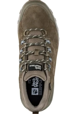 Discount Jack Wolfskin Wandelschoenen Refugio Texapore Low Cold Coffee