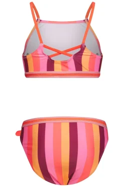 Clearance Just Beach Bikini Inside Out Multi Stripe