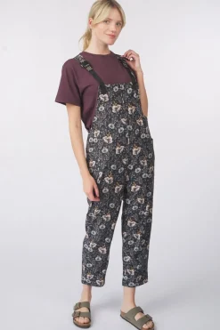New Kavu Broek San Blas Dungarees Quiet Wildflowers