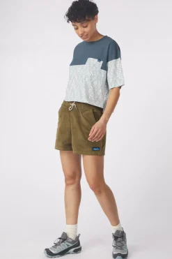 Best Kavu Short All Decked Out Cord Shorts Kelp Forest