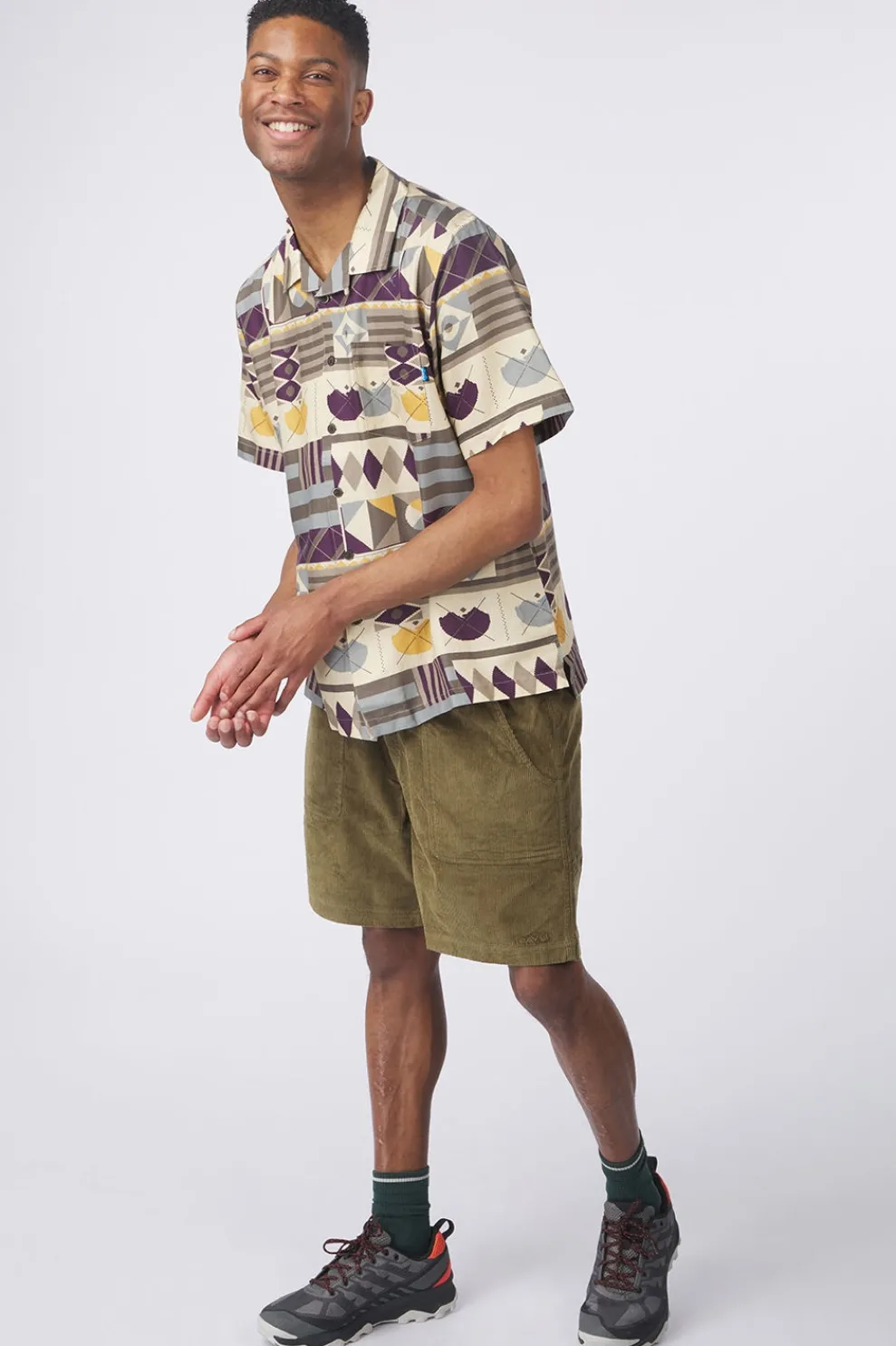 Hot Kavu Short Take Ten Corduroy Shorts Kelp Forest