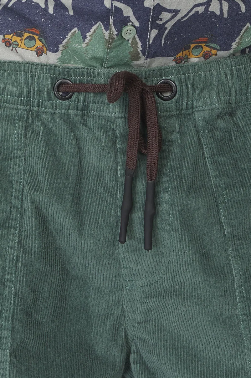 Clearance Kavu Short Take Ten Corduroy Shorts Dark Forest