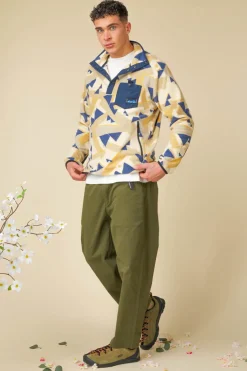 Best Kavu Trui Teannaway Pullover Patchwork Mountain