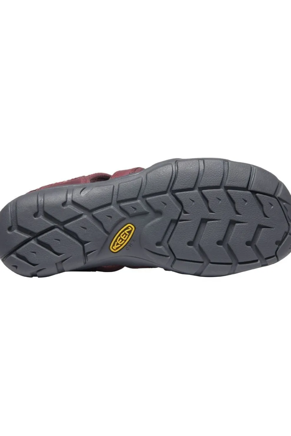 Outlet Keen Sandaal Clearwater Cnx Leather Bordeaux / Maroon