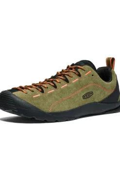 Clearance Keen Schoen Jasper Dark Olive/Scarlet Ibis