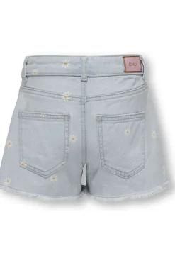 Fashion Kids Only Short Robyn Daisy Shorts Bj Light Blue Denim