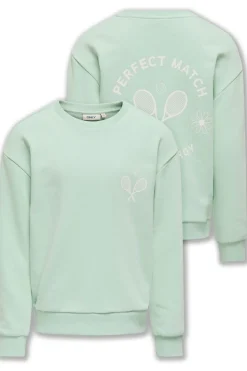 Fashion Kids Only Trui Lovely L Ovz Birds Egg Green