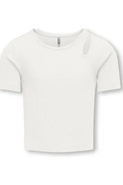 Best Kids Only T-Shirt Nessa Cutout Box Cloud Dancer